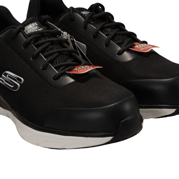 Skechers Work Arch Fit SRRingstap Mens Oxford Color Blackwhite Sizde 10.5 DM US - Picture 10 of 12